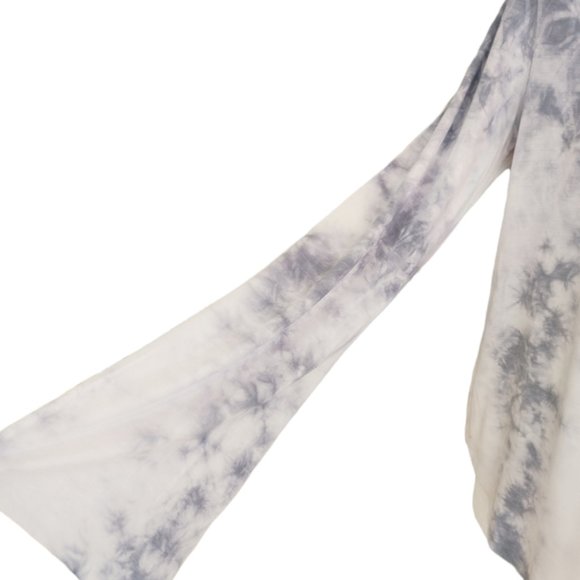 American Eagle Soft & Sexy Tie-Dye Flare Sleeve Top - Size Medium - Picture 2 of 5